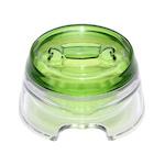 ループ2in1ボウル　クリアグリーン