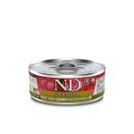 N&D キヌア スキン&コート ダック ウェット 成猫 80g
