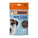 K9 Natural　エアドライ　ビーフ・ラング  60g