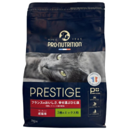 プレステージ　猫　アダルト　3種ミックス粒　2kg