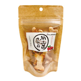 【ドクターズチョイス】　納豆菌ささみ　クランベリー　50g