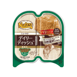 ニュートロキャット　デイリー ディッシュ  成猫用サーモン&チキン　パテタイプ　トレイ