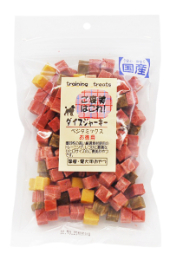 ご褒美はこれ!ダイスジャーキー ベジタミックスお徳用 180g
