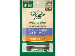 グリニーズ プラス　エイジングケア　小型犬用　7-11kg　6P