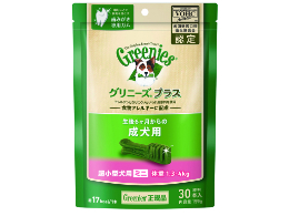 グリニーズ プラス　成犬用　超小型犬用　ミニ　1.3-4kg　30P