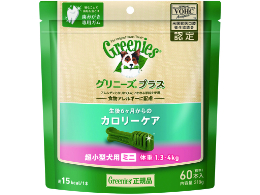グリニーズ プラス　カロリーケア　超小型犬用　ミニ　1.3-4kg　60P