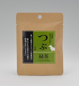 伝統食ふりかけ　つぶ緑茶小袋　犬用10g