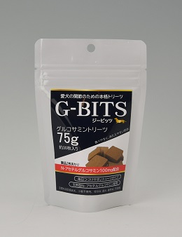 ジービッツ　グルコサミントリーツ　犬用75g(約30枚)