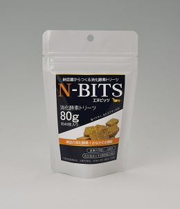 エヌビッツ　消化酵素トリーツ　犬用80g(約40枚)