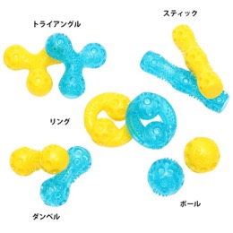 ループスクイーキー　リング　クリアブルー
