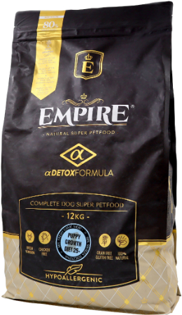 EMPIRE　パピーグロース+25　12kg