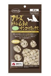 フリーズドライのムネ肉ナンコツミックス犬用18g