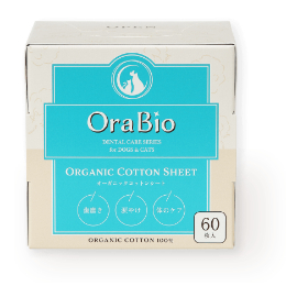 OraBioオーラバイオオーガニックコットンシート60枚入