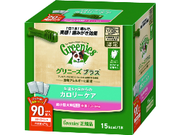 グリニーズ プラス　カロリーケア　超小型犬用　ミニ　1.3-4kg　90P
