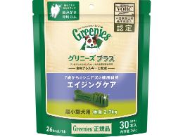 グリニーズ プラス　エイジングケア　超小型犬用　2-7kg 30P
