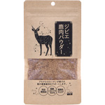 国産　粗挽きジビエ鹿肉パウダー　犬用　40g