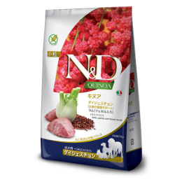 N&D キヌア ダイジェスチョン ラム 成犬 800g