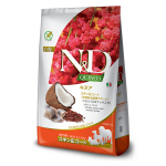 N&D キヌア スキン&コート ニシン 成犬 800g