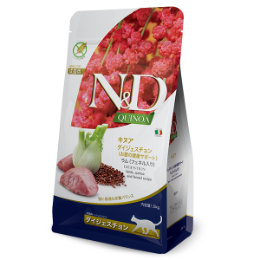 N&D キヌア ダイジェスチョン ラム 成猫 300g