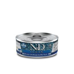 N&D オーシャン ツナタラエビパンプキン ウェット成猫70g