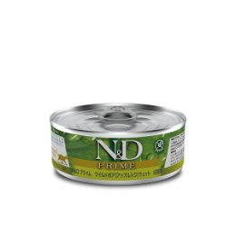 N&D プライム ワイルドボア アップル ウェット成猫70g