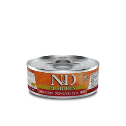 N&D パンプキン ウズラ・パンプキン ウェット成猫70g