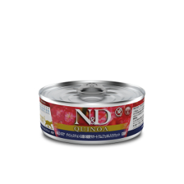 N&D キヌア ダイジェスチョン ラム ウェット 猫用 80g