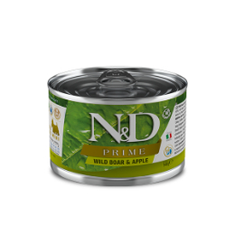 N&D プライム ワイルドボア アップルウェット成犬140g