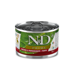 N&D プライム チキン ザクロ ウェット 子犬 140g