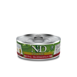 N&D プライム チキン ザクロ ウェット 子猫 70g