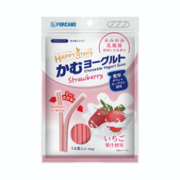 ハッピー3フェアリーかむヨーグルトイチゴ