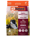 K9　犬　フリーズドライ　ラム&ベニソン　500g