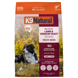 K9　犬　フリーズドライ　ラム&ベニソン　1.8kg