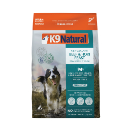 K9　Natural　フリーズドライ　ビーフ&ホキ　1.8kg