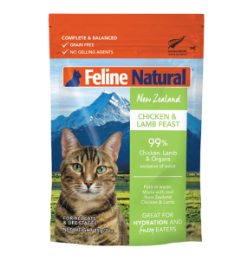 K9　Feline　Natural猫　プレミアムパウチ　チキン&ラム　85g